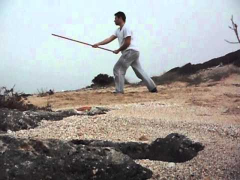 First and second jo katà of Hiroshi Tada shihan