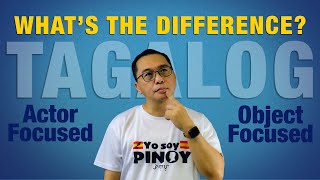What is OBJECT FOCUSED sentence in Tagalog (E30)
