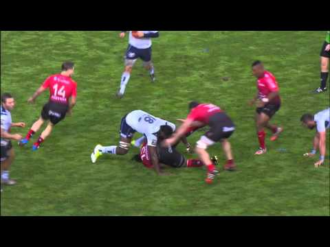 TOP 14 - Toulon-Agen: 53-23 - Essai 2 Drew Mitchell (TLN) - J10 - Saison 2014/2015