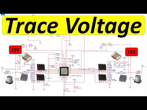 Laptop motherboard repair - How to trace voltage on laptop motherboard circuits
