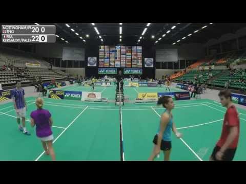 Nottingham / Pugh vs Kersaudy / Palermo (XD, Round 16) - 2015 Belgian International