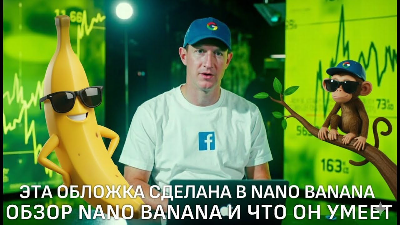 Nano banana лучший редактор на данный момент? | Почему фотошоп больше не нужен ? | О?