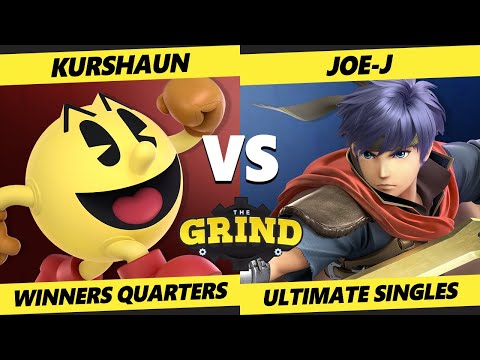 The Grind 205 Winners Quarters - Kurshaun (Pac-Man) Vs. Joe-J (Ike) Smash Ultimate - SSBU