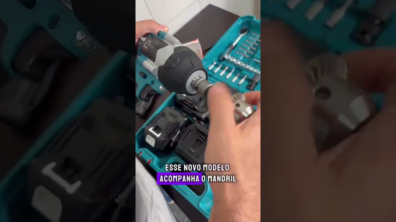 Chave de Impacto Brushless 600Nm 21V - Potência e Precisão Hanabi