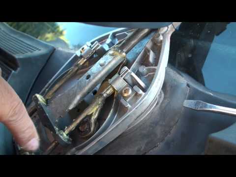 Mercedes Benz (W202) C 280 (also C 250, C 240, C 220, C 200, C 180, C 43, C 36) Wiper fix, lubricate