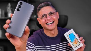 SAMSUNG Galaxy M35 5G e sua BATERIA de 6000mAh! VALE A PENA COMPRAR? Unboxing e Impressões