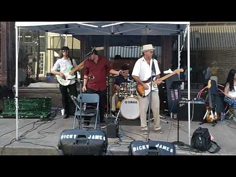 Dicky James Band at King Biscuit Blues Festival 2016 doing Tore Down