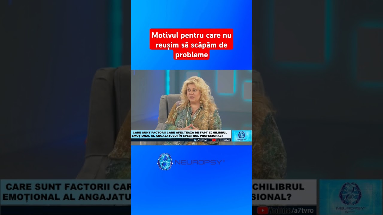 Motivul pentru care nu reușim să scăpăm de probleme