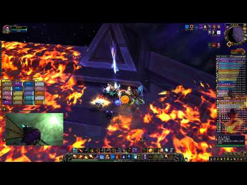 奈奧羅薩 M1 (火法視角) - 『黑暗帝王』怒西昂   Ny'alotha  Myth 1 (Fire Mage) - Wrathion, the Black Emperor