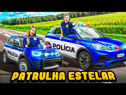 A AVENTURA POLICIAL do Gato Galactico + Música 🎵 Patrulha Estelar