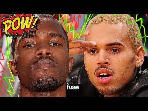 Chris Brown & Frank Ocean Fight at LA Recording Studio