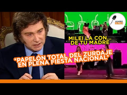 LOS ZURDOS DE LA FIESTA NACIONAL DEL MATE HICIERON UN PAPELÓN TOTAL POR MILEI: “LA CON. DE TU MADRE”