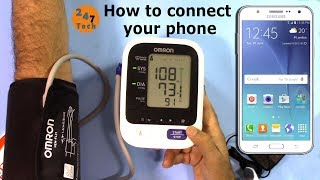 Getting Started with OMRON Blood pressure monitor
