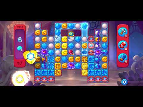 Fishdom Hard level 10343 no boosters フィッシュダム ハード