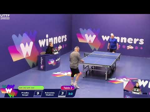 Winners League  03.04.21  Priadko Sergei - Kolomiets Vladimir 16:30