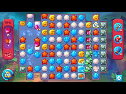 Fishdom 6992 Hard Level - 13 moves - NO BooSTERS