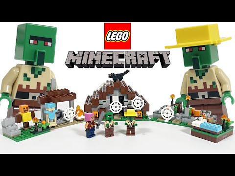 LEGOFIRST - LEGO Minecraft 21190 The Abandoned Village Speed Build & Set Review