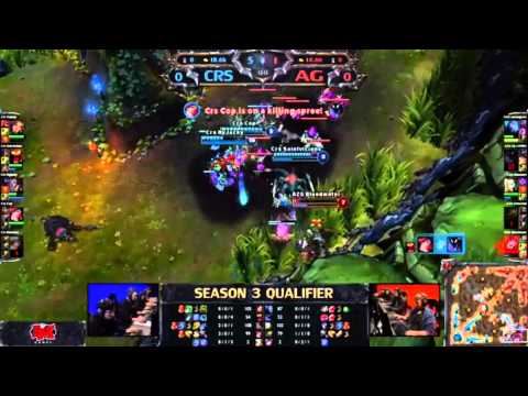 League of Legends Season 3 Qualifiers CRS vs AZG