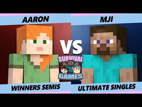 Survival Games Winners Semis - MJI (Steve) Vs. Aaron (Alex) Smash Ultimate SSBU