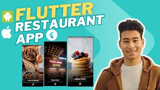 انشاء تطبيق مطعم كامل احترافى Flutter part 1