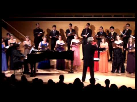 Vytautas Miškinis: Benedictus from Light Mass - Catalan National Youth Choir; Vytautas Miškinis