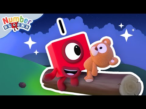 Numberblock One Loves her Teddy! 🐻 | Counting for Kids | 12345 | @Numberblocks - Kingdom Kids Zone, Little Learners - Numberblocks
