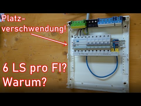 Maximal 6 LS-Schalter pro RCD - Nur eine Empfehlung! ElektroM