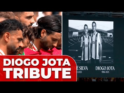 LIVERPOOL pay EMOTIONAL tribute to DIOGO JOTA with ‘You’ll Never Walk Alone’ and minute of SILENCE