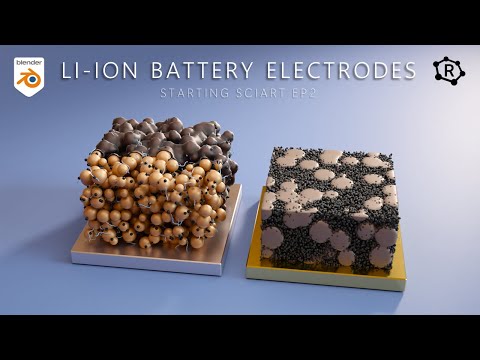 Starting Sciart EP2 - Lithium Ion Battery Electrodes