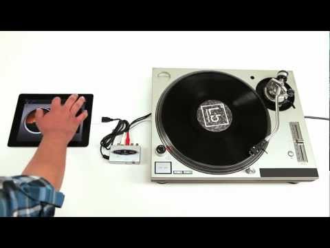 How to use iPad for recording vinyl tracks: BEHRINGER UFO202 USB interface