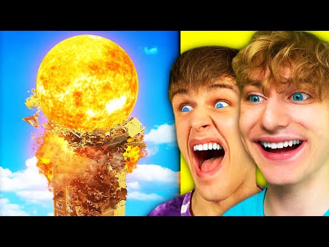 SLUNCE vs Minecraft STAVBY!