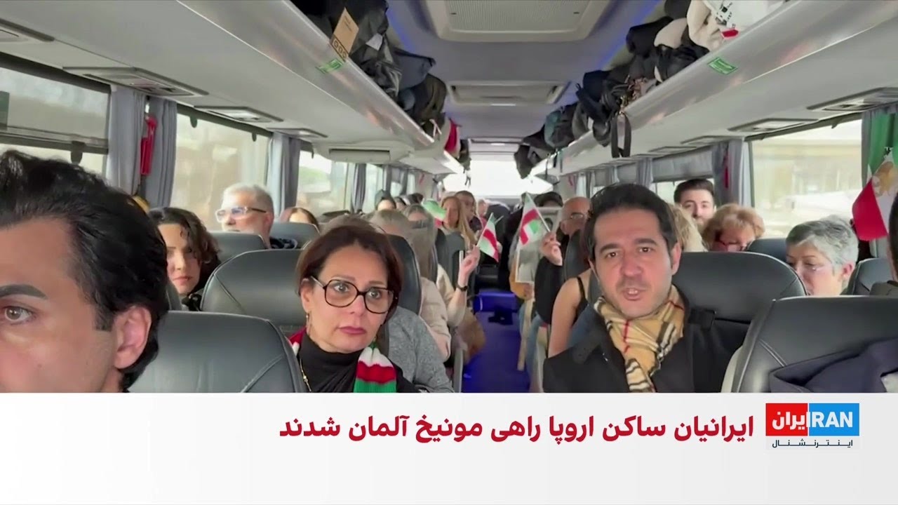 کاروان‌های ایرانیان از کشورهای اسکاندیناوی راهی مونیخ شدند