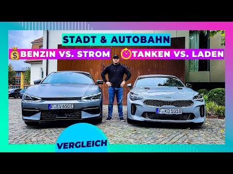 Spritpreis Rekord! Kosten-Vergleich KIA EV6 vs. Verbrenner