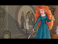 Happy Colour Colour By Number Disney Brave ‍ Merida Rips Her Family Tapestry ️ ️ ‍ ‍