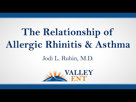 The Relationship of Allergic Rhinitis, and Asthma