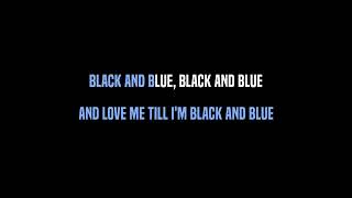 Black and Blue by Whitesnake - Karaoke