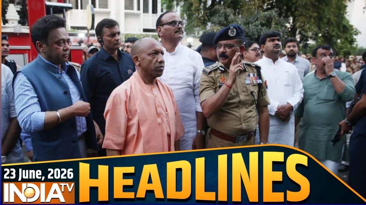 Headlines: बड़ी खबरें | CM Yogi in Action | Lucknow Fire | Ram Mandir Donation | Shivsena UBT Crisis
