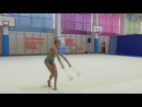Emilia Komarewicz - Mistrzostwa Polski Juniorek 2019 - Maczugi