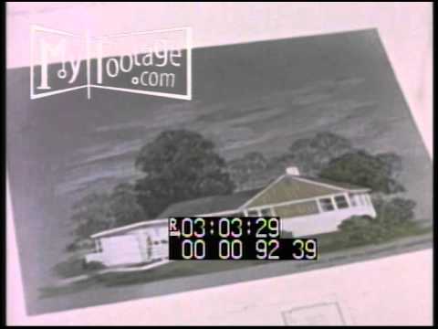 1950s Levittown, PA - Architect Design, and Various Shots