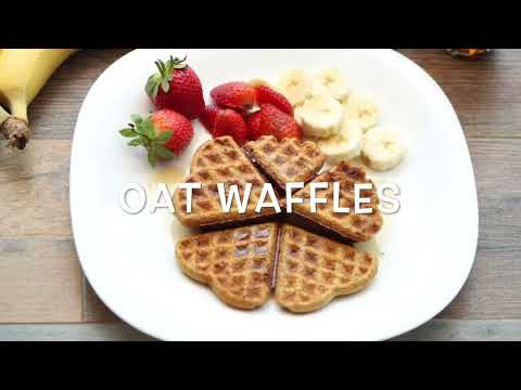 Protein-Packed Breakfast Waffles: Oats Waffle Recipe, High Protein Waffles, Gluten-Free and Low-Carb
