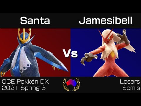OCE Pokkén DX 2021 Spring 3 - Santa (Empoleon) vs. Jamesibell (Blaziken) [Losers Semis]