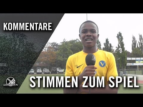 Die Stimmen zum Spiel | SC Victoria Hamburg U16 - SC Sternschanze U16 (7. Spieltag, U16-Landesliga)