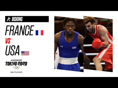 FRANCE vs USA | Men's Light Boxing - Highlights | Olympic Games - Tokyo 2020