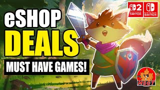 WARNING This eSHOP SALE is LOADED! Top 30 Nintendo Switch & Switch 2 Must Have Game Deals