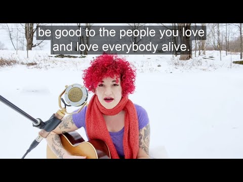 BE GOOD - live in the snow for Jesus' bday