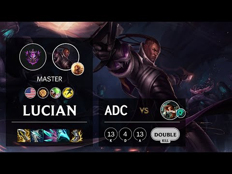 Lucian ADC vs Miss Fortune - NA Master Patch 11.1