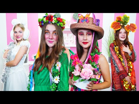 ¡Eva y sus amigas se han convertido en bellezas! ¿Quién es el más genial en la fiesta de la escuela?