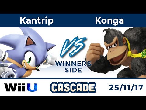 Cascade Singles: WR1 - EAA|Kantrip (Sonic) vs KoL|Konga (Donkey Kong)