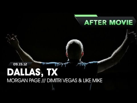 Life In Color - Dallas TX, - E.N.D Tour - 09/15/12 - Feat. Morgan Page, Dimitri Vegas & Like Mike