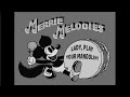Merrie Melodies Lady Play Your Mandolin HD 1931